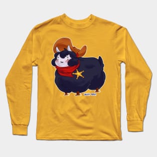 Cowboy Alpaca Long Sleeve T-Shirt